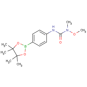 CAS No:874297-84-4 1-methoxy-1-methyl-3-[4-(4,4,5,5-tetramethyl-1,3,<br />2-dioxaborolan-2-yl)phenyl]urea