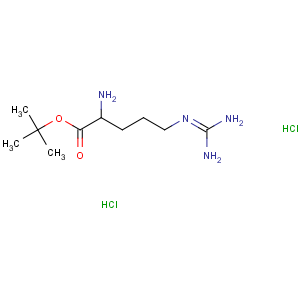 CAS No:87459-72-1 tert-butyl<br />(2S)-2-amino-5-(diaminomethylideneamino)pentanoate