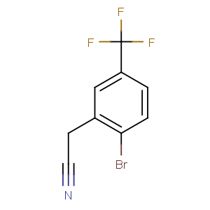 CAS No:875664-34-9 2-[2-bromo-5-(trifluoromethyl)phenyl]acetonitrile