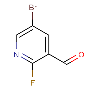 CAS No:875781-15-0 5-bromo-2-fluoropyridine-3-carbaldehyde