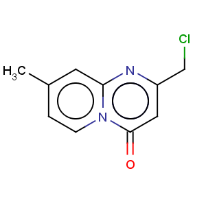 CAS No:87591-84-2 4H-Pyrido[1,2-a]pyrimidin-4-one,2-(chloromethyl)-8-methyl-