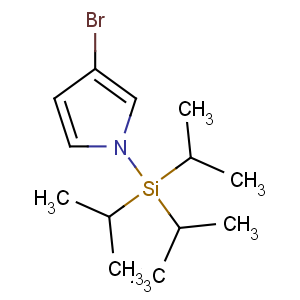 CAS No:87630-36-2 (3-bromopyrrol-1-yl)-tri(propan-2-yl)silane