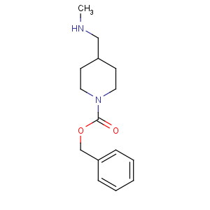 CAS No:876316-35-7 benzyl 4-(methylaminomethyl)piperidine-1-carboxylate