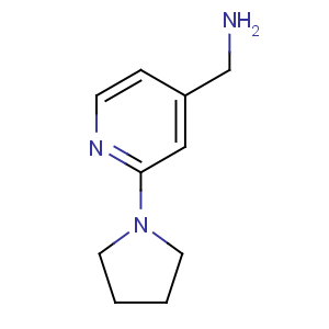 CAS No:876316-38-0 (2-pyrrolidin-1-ylpyridin-4-yl)methanamine