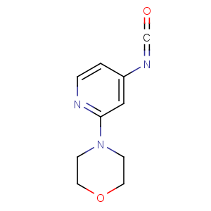 CAS No:876316-43-7 4-(4-isocyanatopyridin-2-yl)morpholine
