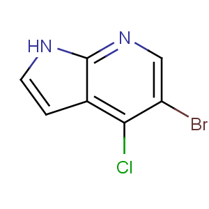 CAS No:876343-82-7 5-bromo-4-chloro-1H-pyrrolo[2,3-b]pyridine