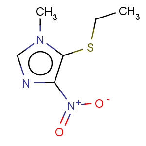 CAS No:87695-77-0 1H-Imidazole,5-(ethylthio)-1-methyl-4-nitro-