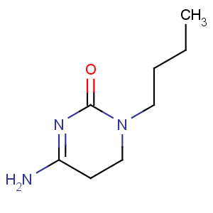CAS No:877-54-3 2(1H)-Pyrimidinone,4-amino-1-butyl-5,6-dihydro-