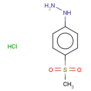 CAS No:877-66-7 [4-(Methylsulfonyl)phenyl]hydrazine hydrochloride