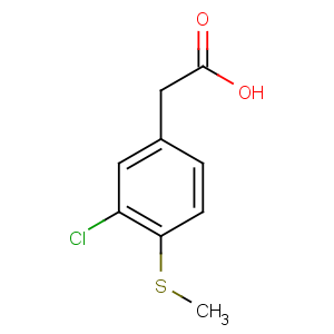 CAS No:87776-75-8 2-(3-chloro-4-methylsulfanylphenyl)acetic acid