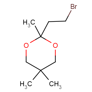 CAS No:87842-52-2 2-(2-bromoethyl)-2,5,5-trimethyl-1,3-dioxane