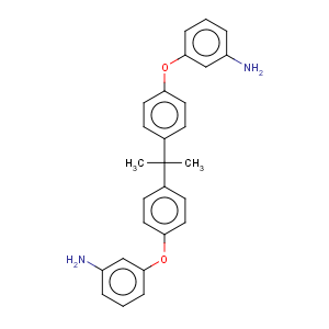 CAS No:87880-61-3 Benzenamine,3,3'-[(1-methylethylidene)bis(4,1-phenyleneoxy)]bis-