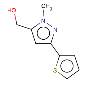 CAS No:879896-49-8 1H-Pyrazole-5-methanol,1-methyl-3-(2-thienyl)-