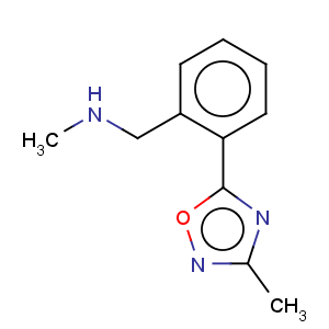 CAS No:879896-56-7 Benzenemethanamine,N-methyl-2-(3-methyl-1,2,4-oxadiazol-5-yl)-