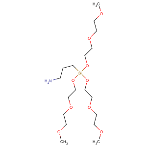 CAS No:87994-64-7 9,9-bis[2-(2-methoxyethoxy)ethoxy]-2,5,8-trioxa-9-siladodecan-12-amine