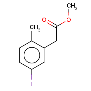 CAS No:880134-34-9 Benzeneaceticacid, 5-iodo-2-methyl-, methyl ester