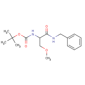 CAS No:880468-89-3 tert-butyl N-[(2R)-1-(benzylamino)-3-methoxy-1-oxopropan-2-yl]carbamate