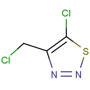 CAS No:88127-85-9 5-chloro-4-(chloromethyl)thiadiazole