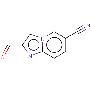 CAS No:881841-28-7 Imidazo[1,2-a]pyridine-6-carbonitrile,2-formyl-