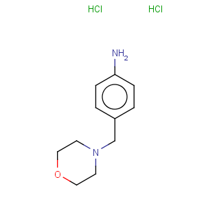 CAS No:882873-11-2 Benzenamine,4-(4-morpholinylmethyl)-, hydrochloride (1:2)