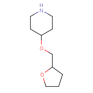 CAS No:883537-64-2 4-(tetrahydrofuran-2-ylmethoxy)piperidine