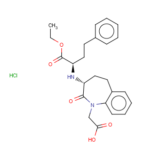 CAS No:88372-38-7 1H-1-Benzazepine-1-aceticacid,3-[[(1S)-1-(ethoxycarbonyl)-3-phenylpropyl]amino]-2,3,4,5-tetrahydro-2-oxo-,hydrochloride (1:1), (3S)-rel-