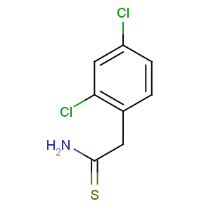 CAS No:883946-62-1 2-(2,4-dichlorophenyl)ethanethioamide