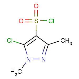 CAS No:88398-93-0 5-chloro-1,3-dimethylpyrazole-4-sulfonyl chloride