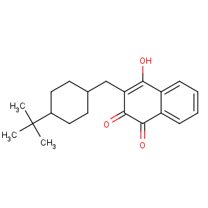 CAS No:88426-33-9 3-[(4-tert-butylcyclohexyl)methyl]-4-hydroxynaphthalene-1,2-dione