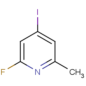 CAS No:884494-45-5 2-fluoro-4-iodo-6-methylpyridine