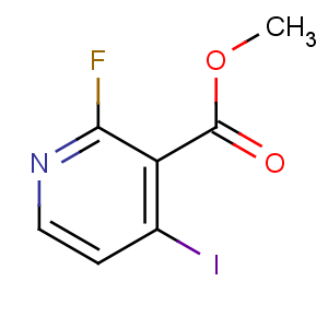 CAS No:884494-84-2 methyl 2-fluoro-4-iodopyridine-3-carboxylate