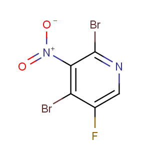 CAS No:884494-91-1 2,4-dibromo-5-fluoro-3-nitropyridine