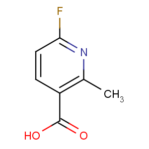 CAS No:884494-97-7 6-fluoro-2-methylpyridine-3-carboxylic acid