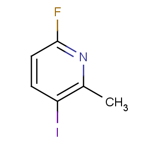 CAS No:884495-23-2 6-fluoro-3-iodo-2-methylpyridine