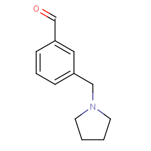 CAS No:884507-42-0 3-(pyrrolidin-1-ylmethyl)benzaldehyde