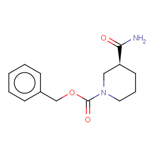 CAS No:88466-75-5 1-Piperidinecarboxylicacid, 3-(aminocarbonyl)-, phenylmethylester, (3S)-