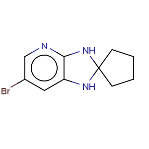 CAS No:885266-85-3 Spiro[cyclopentane-1,2'-[2H]imidazo[4,5-b]pyridine],6'-bromo-1',3'-dihydro-