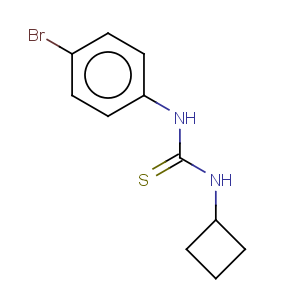 CAS No:885266-88-6 Thiourea,N-(4-bromophenyl)-N'-cyclobutyl-