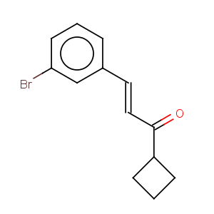 CAS No:885267-04-9 2-Propen-1-one,3-(3-bromophenyl)-1-cyclobutyl-