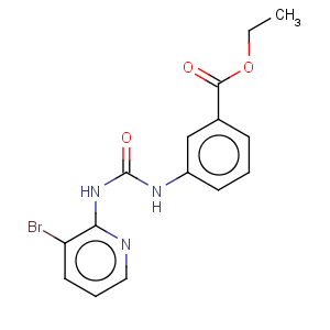 CAS No:885267-07-2 Benzoic acid,3-[[[(3-bromo-2-pyridinyl)amino]carbonyl]amino]-, ethyl ester