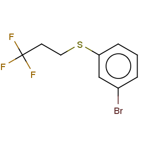 CAS No:885267-09-4 Benzene,1-bromo-3-[(3,3,3-trifluoropropyl)thio]-