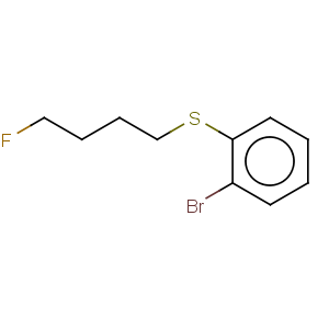 CAS No:885267-11-8 Benzene,1-bromo-2-[(4-fluorobutyl)thio]-