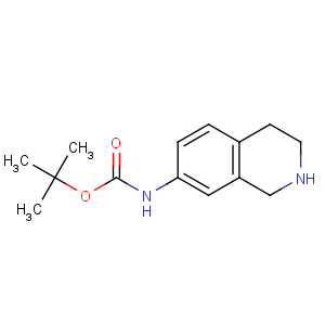 CAS No:885270-54-2 tert-butyl N-(1,2,3,4-tetrahydroisoquinolin-7-yl)carbamate