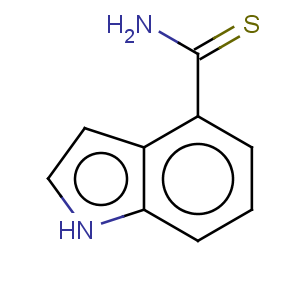 CAS No:885272-40-2 1H-Indole-4-carbothioamide