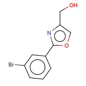 CAS No:885272-67-3 4-Oxazolemethanol,2-(3-bromophenyl)-