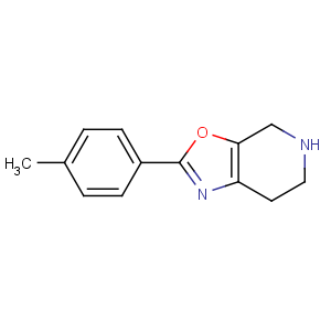 CAS No:885273-34-7 2-(4-methylphenyl)-4,5,6,7-tetrahydro-[1,3]oxazolo[5,4-c]pyridine