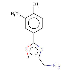 CAS No:885273-38-1 4-Oxazolemethanamine,2-(3,4-dimethylphenyl)-