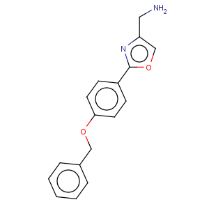 CAS No:885273-44-9 4-Oxazolemethanamine,2-[4-(phenylmethoxy)phenyl]-