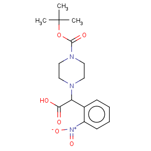 CAS No:885274-14-6 1-Piperazineaceticacid, 4-[(1,1-dimethylethoxy)carbonyl]-a-(2-nitrophenyl)-
