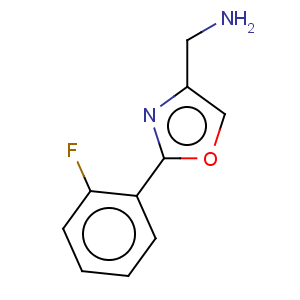 CAS No:885274-39-5 4-Oxazolemethanamine,2-(2-fluorophenyl)-
